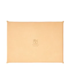 Medium Valet Tray in Natural Leather