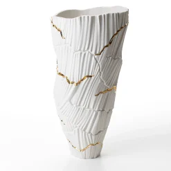 Meltemi Gold Cracks Vase