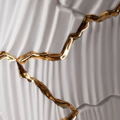 Meltemi Gold Cracks Vase