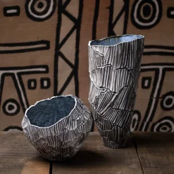 Meltemi Rock Porcelain Vase