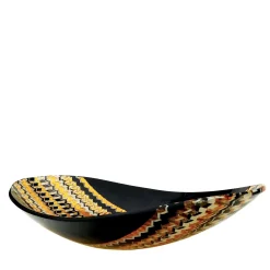 Mercury Oval Murano Glass Centerpiece by Andrea Orso