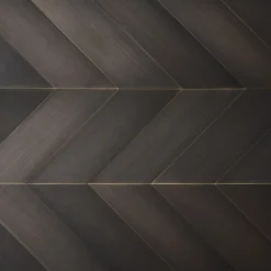 Meta Set of 10 Burnished-Brass Tiles