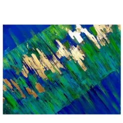 Meteorite Acrylic Painting