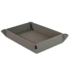 Michelangelo 19 Luna Gray Leather Vide-Poche