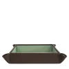 Michelangelo Brown and Green Empty-Pocket Tray