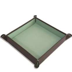 Michelangelo Brown and Green Empty-Pocket Tray