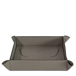 Michelangelo Butterfly Luna Gray Leather Vide-Poche