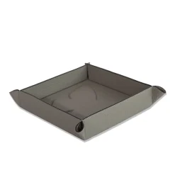 Michelangelo Butterfly Luna Gray Leather Vide-Poche