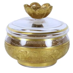 Michelangelo-Inspired Base Glass Small Box