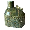 Micromondo Collection Versante Silenzioso Green Ceramic Vase