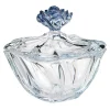 Milano Two-Toned Faceted Box with Flower-Shaped Knob #2