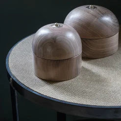 Mini Forget-Me-Not Chestnut Wood Box