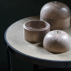 Mini Forget-Me-Not Chestnut Wood Box