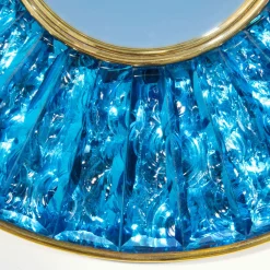 Mini Martelè Blue Crystal Mirror