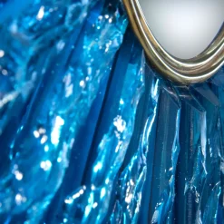 Mini Martelè Blue Crystal Mirror