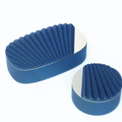 Mini Portrait Blue Jewelry Box