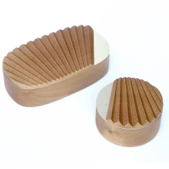 Mini Portrait Cherry Wood Jewelry Box