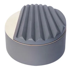 Mini Portrait Gray Jewelry Box