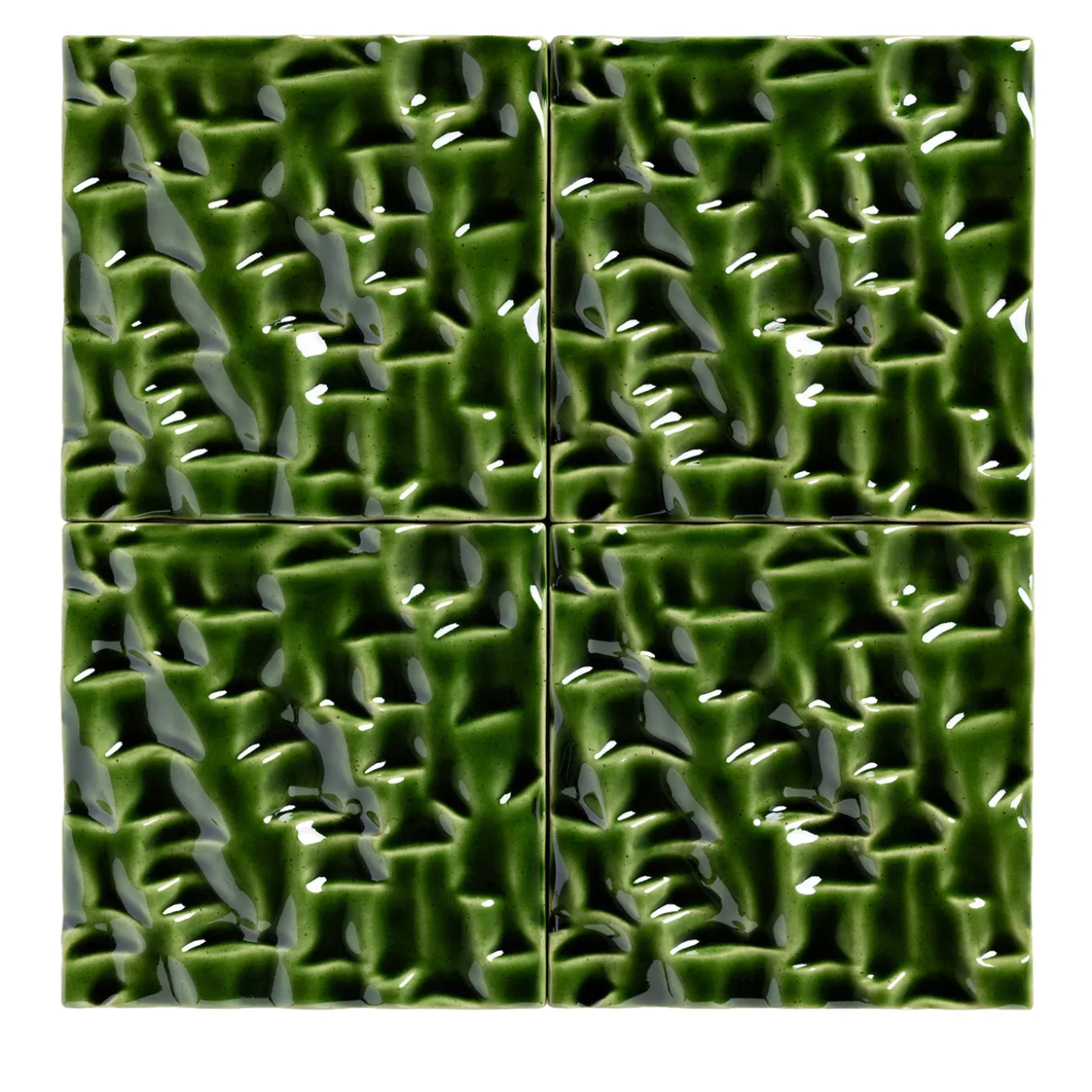 Mino Forest Green Ceramic Tile