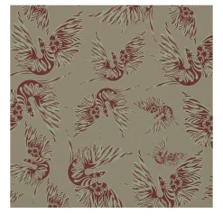 Misteriosa Beige & Sienna Wallpaper by Leonardo Dini