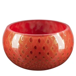 Mocenigo Gold & Red Decorative Bowl