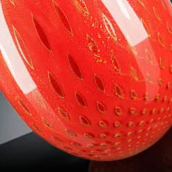 Mocenigo Oval Red Vase