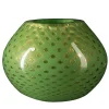 Mocenigo Sfera Gold & Green Vase