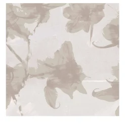 Modern Abstract Floral Wallpaper