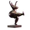 Modern Ballerina Bronze Sculpture