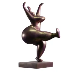 Modern Ballerina Bronze Sculpture