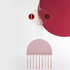 Mojo Artisianal Glass and Copper Amulet