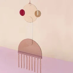 Mojo Artisianal Glass and Copper Amulet