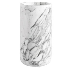 Monolithos Freestanding Cylindrical Marble Washbasin