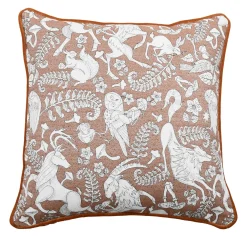Montagna Magica jacquard fabric Carrè Cushion #2