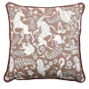 Montagna Magica jacquard fabric Carrè Cushion #1