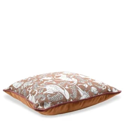 Montagna Magica jacquard fabric Carrè Cushion #1