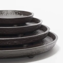 Monza Imperfect Bronze Round Small Valet Tray