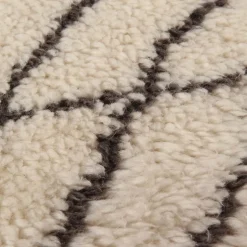 Moroccan Touch MT04 Ivory and Dark Gray Carpet