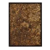 Movimento n253 Gold Glass Decorative Panel