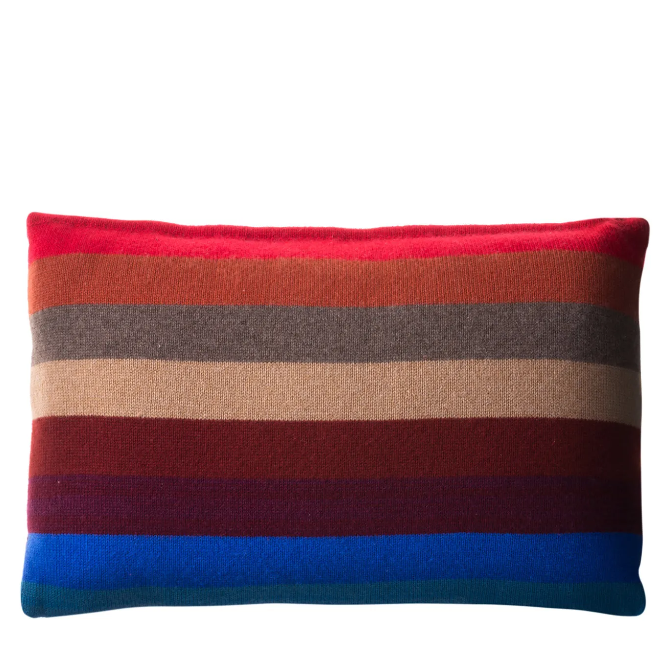 Multicolor Stripe Rectangular Cushion