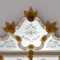 Murano Toronto Glass Wall Mirror