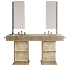 My Love Water Porcelain Stoneware Taj Mahal Medium Vanity