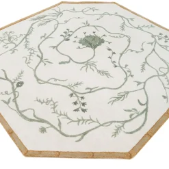 Mysterious Labyrinth Wool & Cotton Hand-Knotted Rug by Tatiana de Nicolay