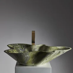 Nabhi Collection Bowl N.1 Washbasin in Artik Green