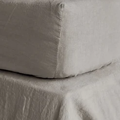 Natural Linen Fitted Sheet