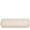 Natural Roll Rullo Cushion in jacquard fabric