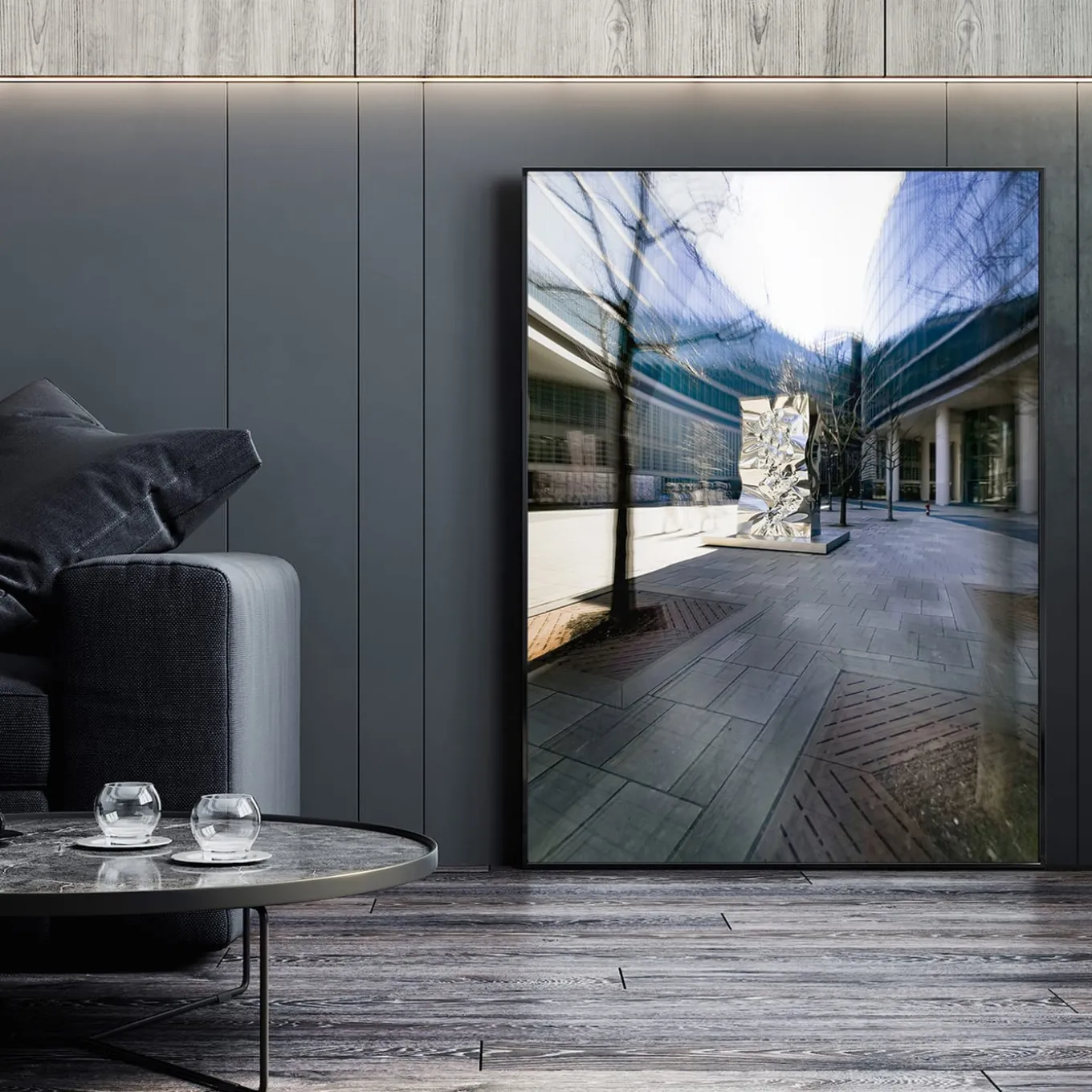 NCD-SLV13 Photographic Lumaframe® Panel by S. Lombardi Vallauri