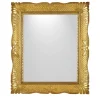 Neapolitan Guantiera Golden Frame Mirror