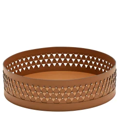 Nereide 70 Brown Leather Basket