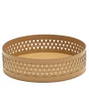 Nereide 70 Round Brown Leather Basket #2